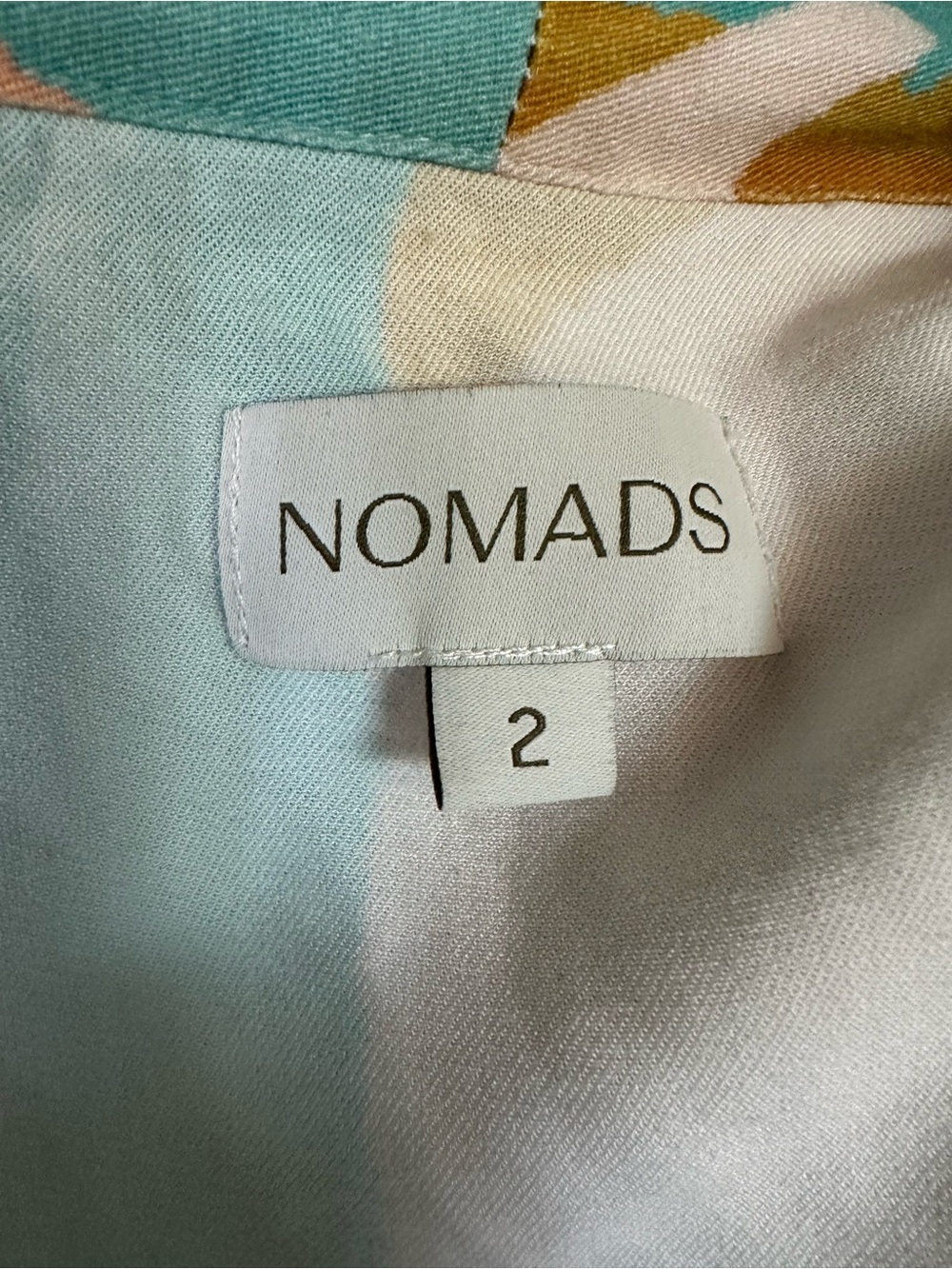 Nomads Sunset Kimono II Lenzing™ Ecovero™ Maxi Duster Cover Up Size 2 - Picture 6 of 9